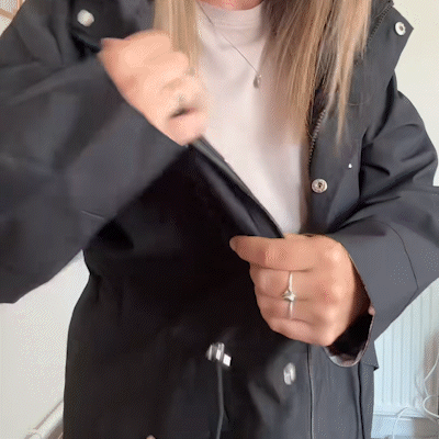 Cayle | Checkered Waterproof Jacket for Women