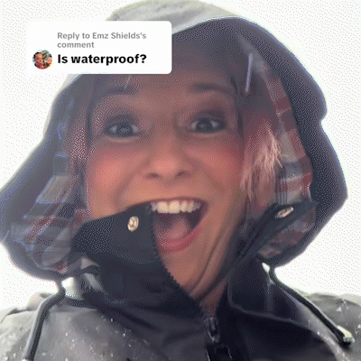 Cayle | Checkered Waterproof Jacket for Women