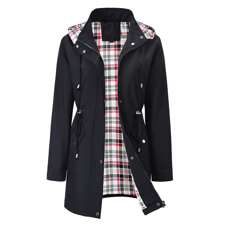 Cayle | Checkered Waterproof Jacket for Women