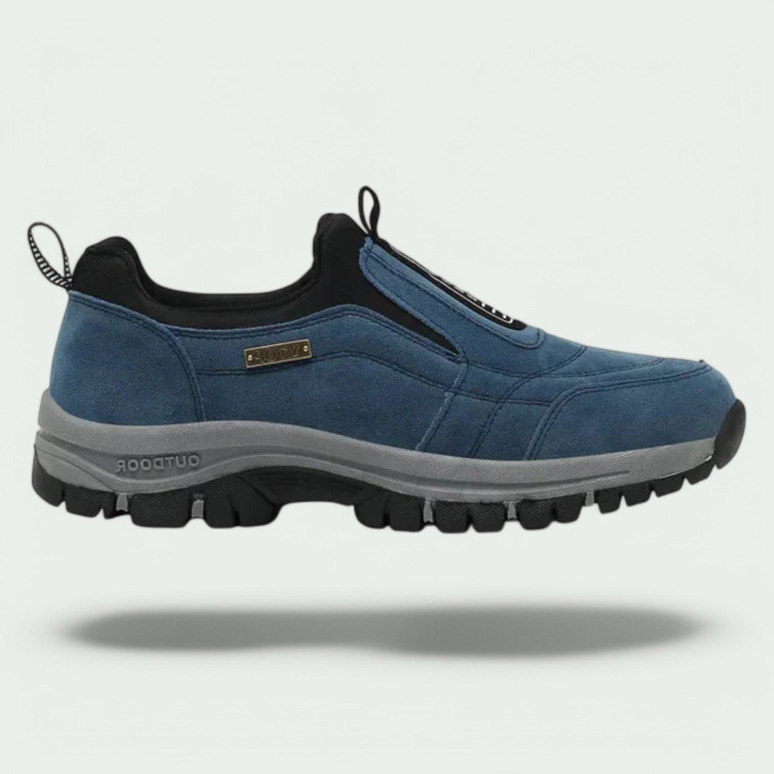 Herren Slip-On Wanderschuh mit Laufsohle - View 6