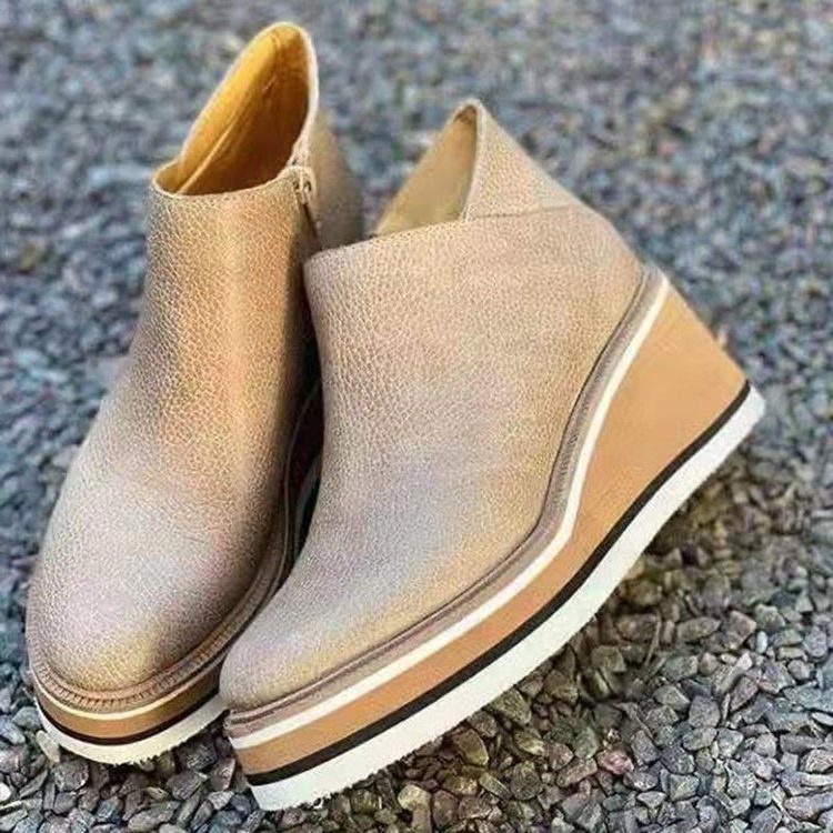 Damen Chelsea Stiefeletten mit Plateau - View 5