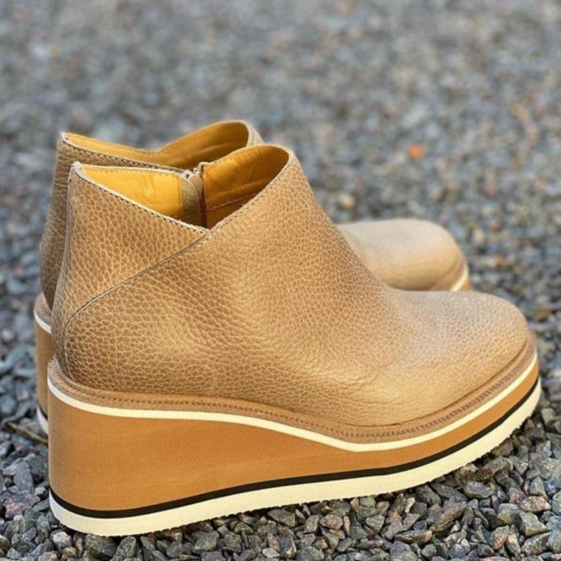 Damen Chelsea Stiefeletten mit Plateau - View 4