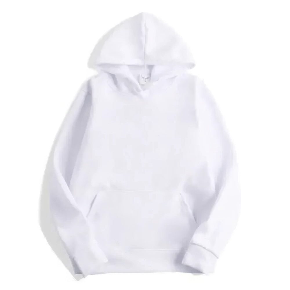 Damen Hoodie mit Kapuze und Langärmel - Weiss