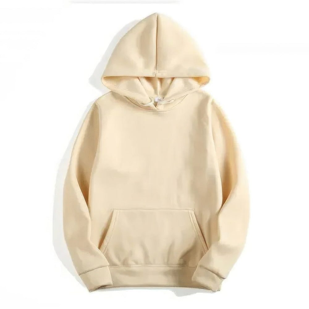 Damen Hoodie mit Kapuze und Langärmel - Khaki