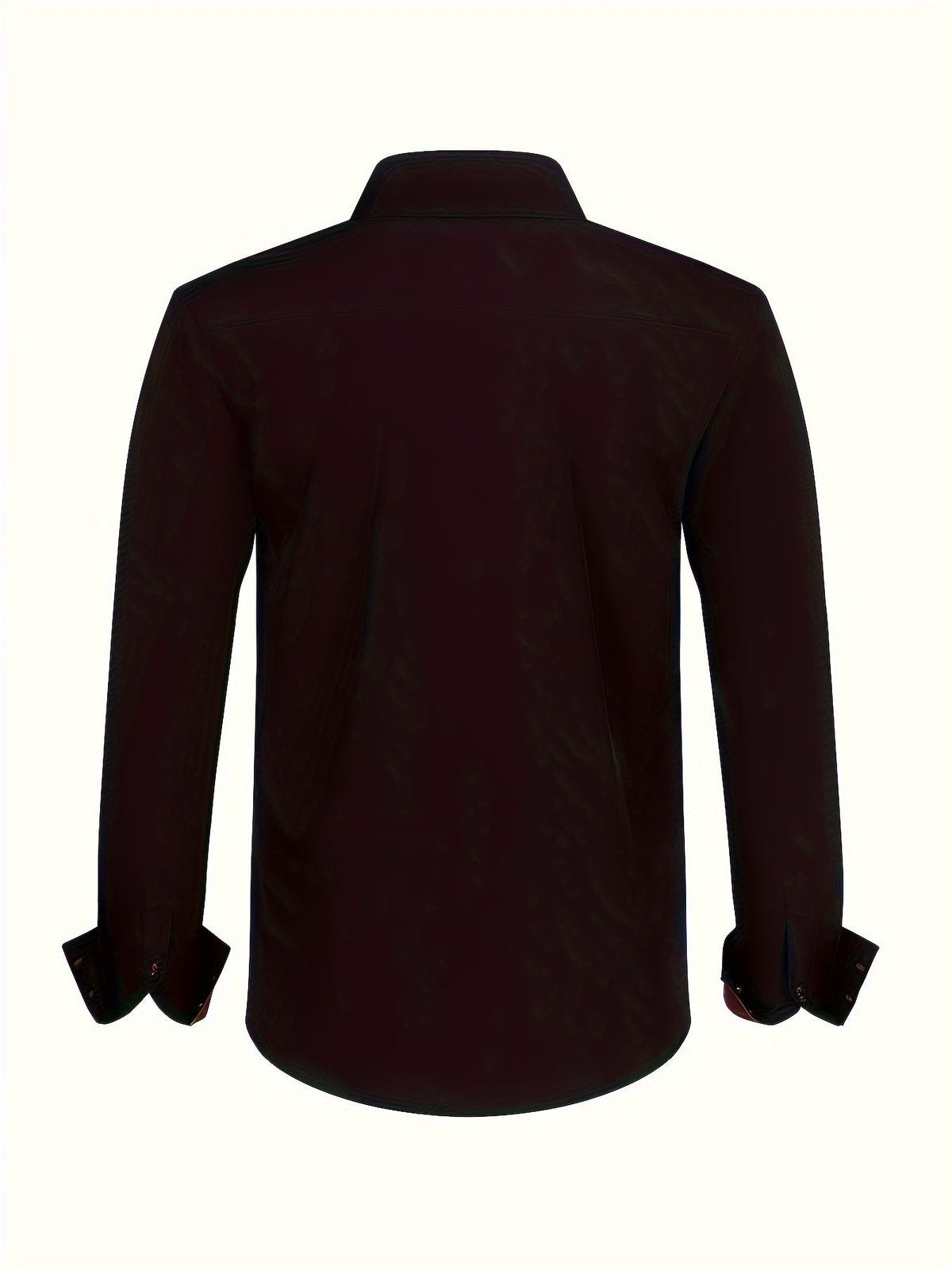 Herren Langarmhemd mit Kontrastdetails - View 10