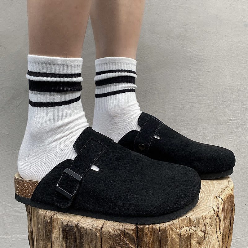 Damen Sandalen mit Verstellbarem Riemen und Blockabsatz - View 5