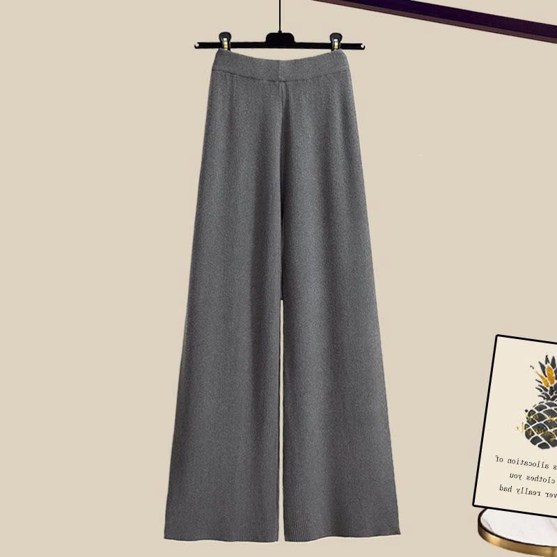 Damen Crop Top Tweedeiliges Set mit Langen Ärmeln - View 3