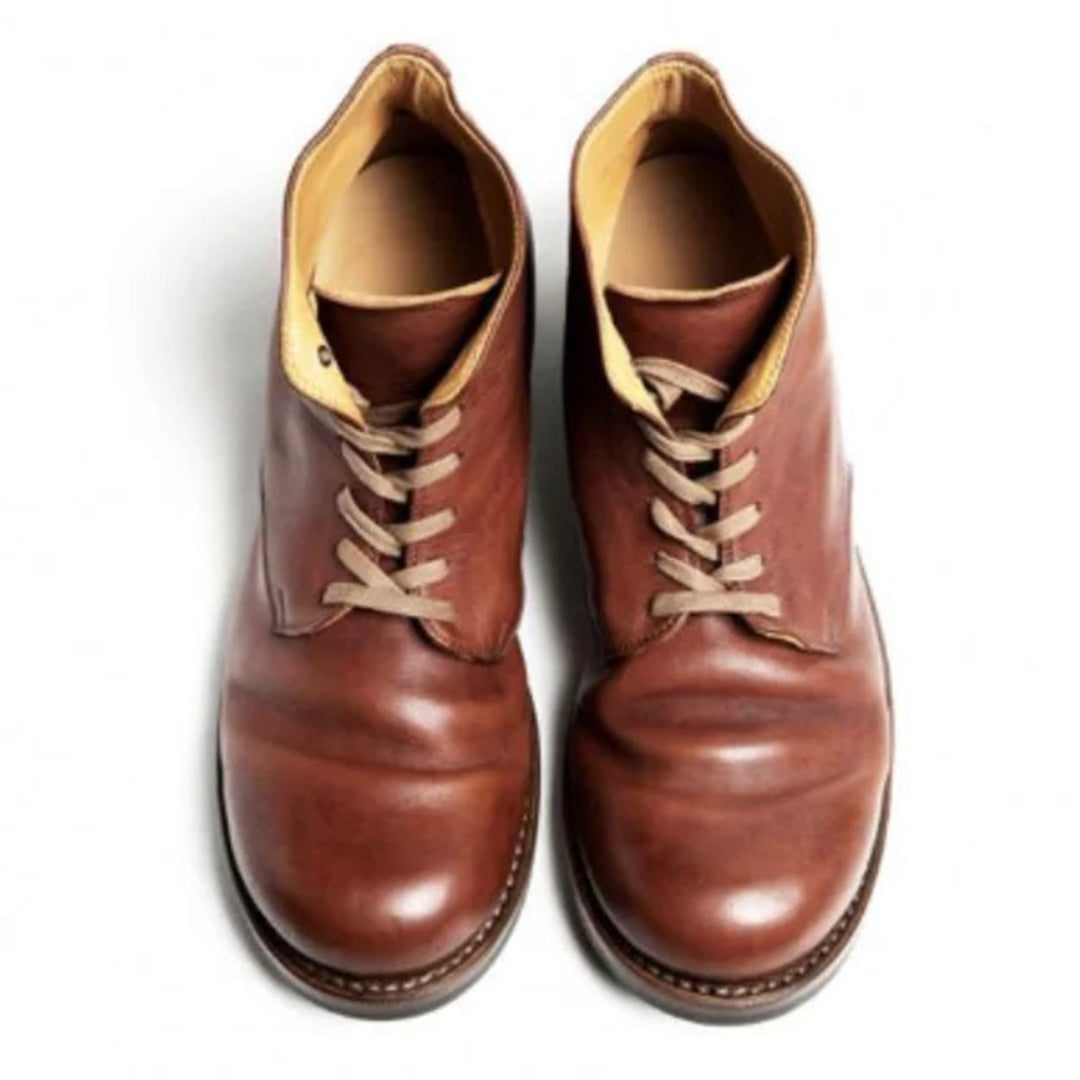 Herren Lace-Up Desert Stiefel - View 2