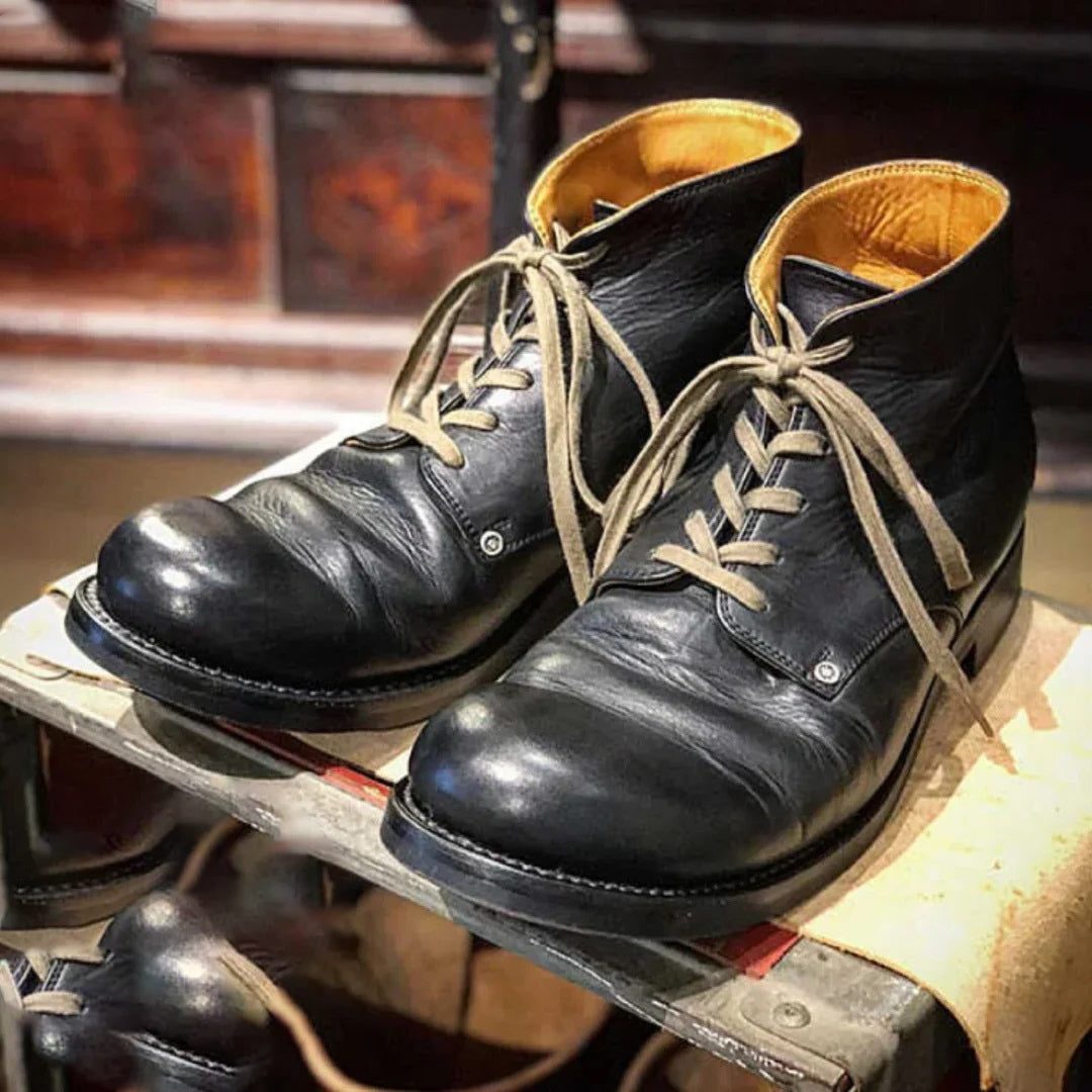 Herren Lace-Up Desert Stiefel - View 3