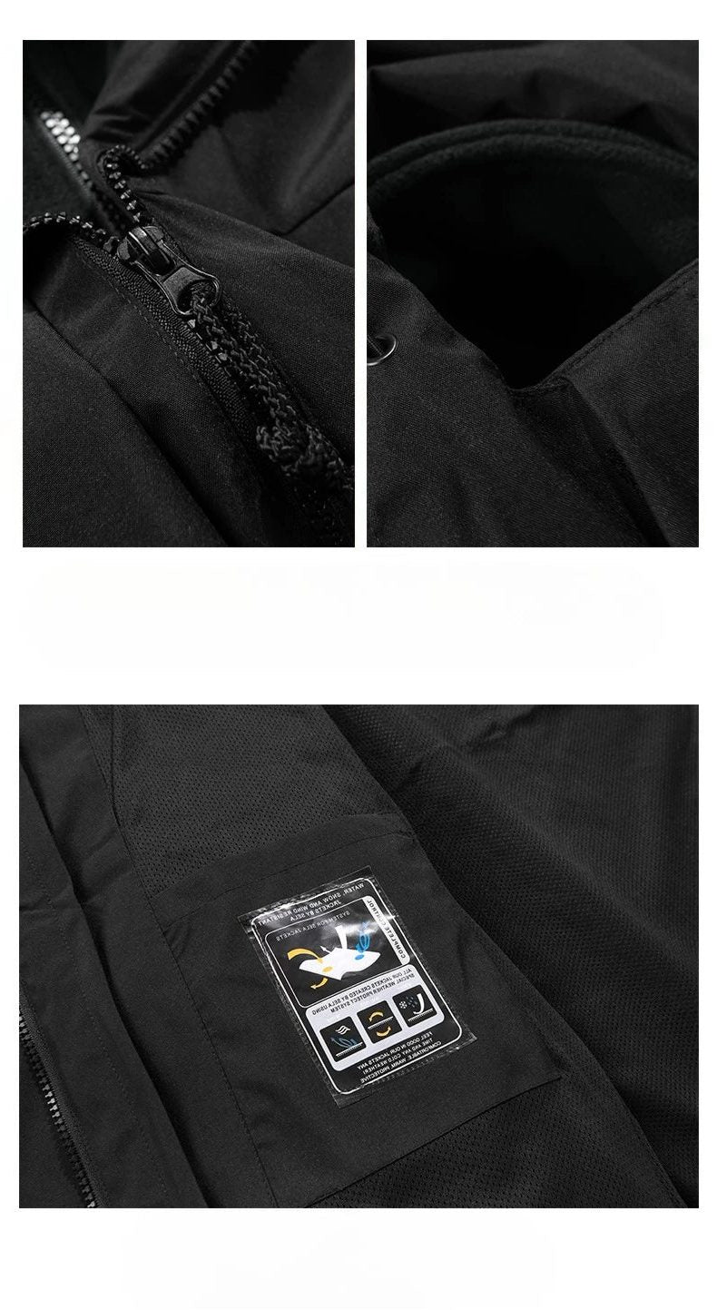 Damen Winterjacke mit Kapuze und Fleece-Innenseite - View 6