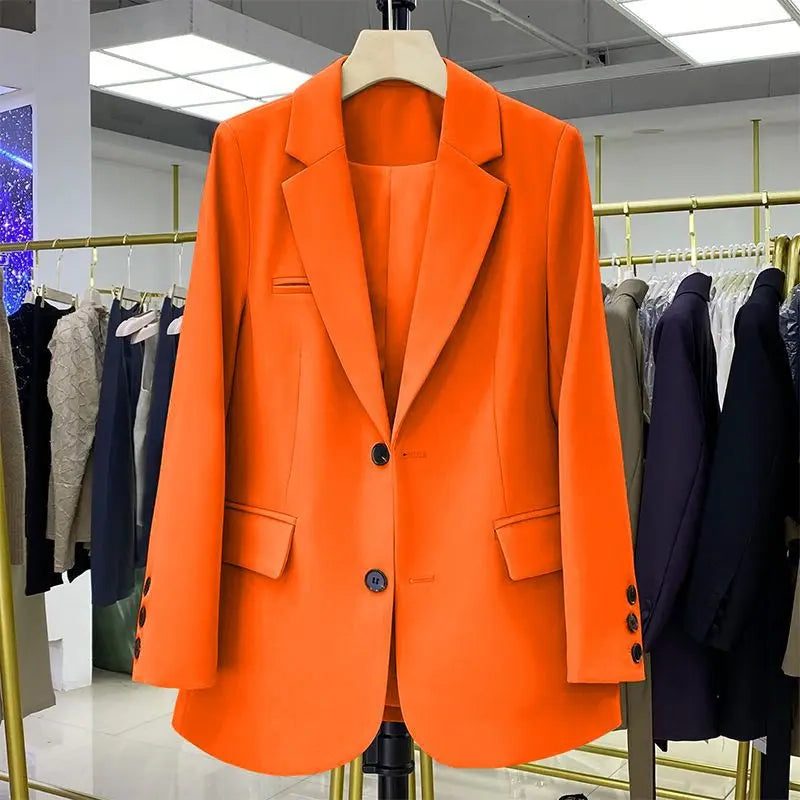 Damen Oversized Blazer mit Reverskragen