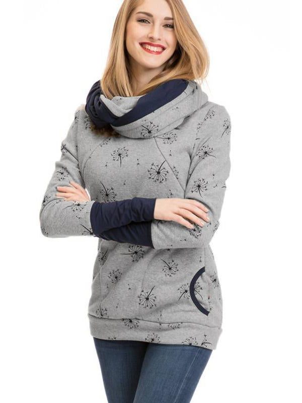 Damen Stillsweatshirt mit Reissverschluss und Taschen - View 16