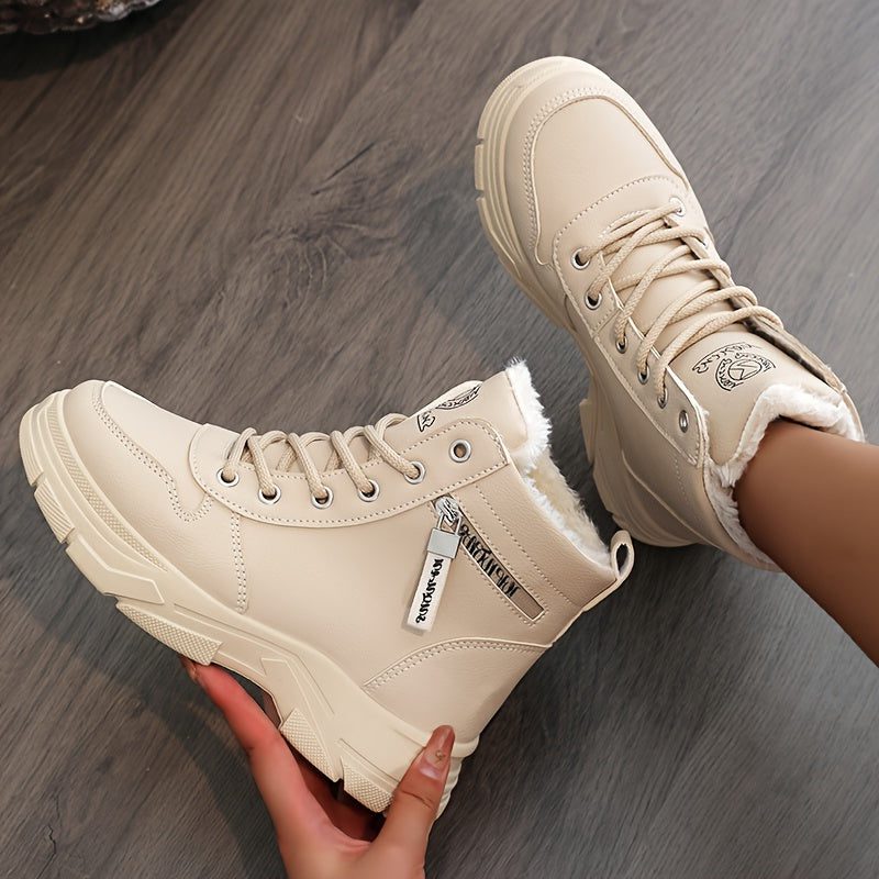 Damen Lace-Up Winter Sneakers
