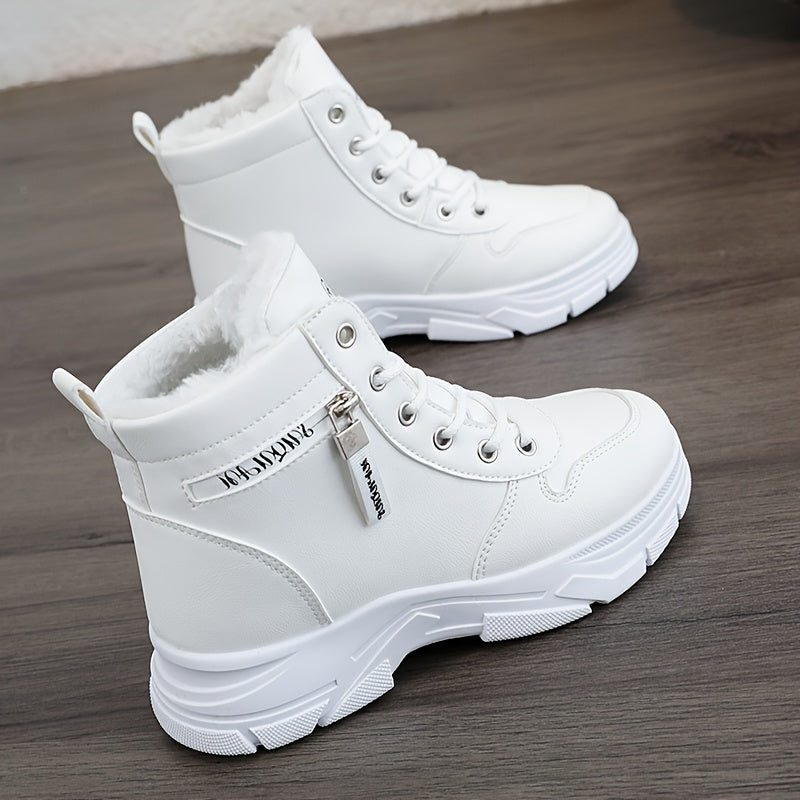 Damen Lace-Up Winter Sneakers - View 7