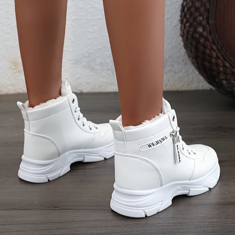 Damen Lace-Up Winter Sneakers - View 9