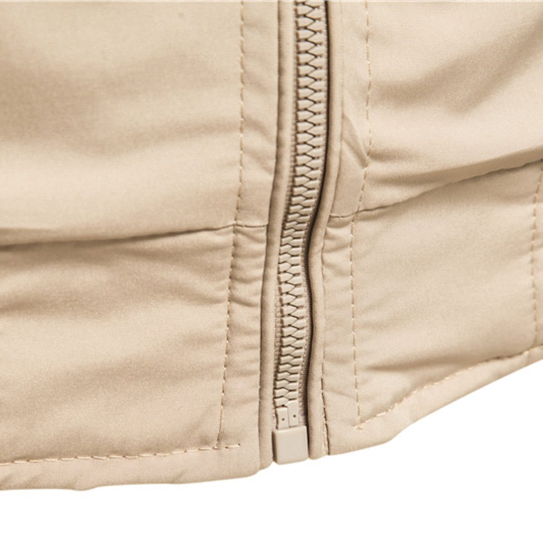Herren Bomberjacke mit Reissverschluss - View 5