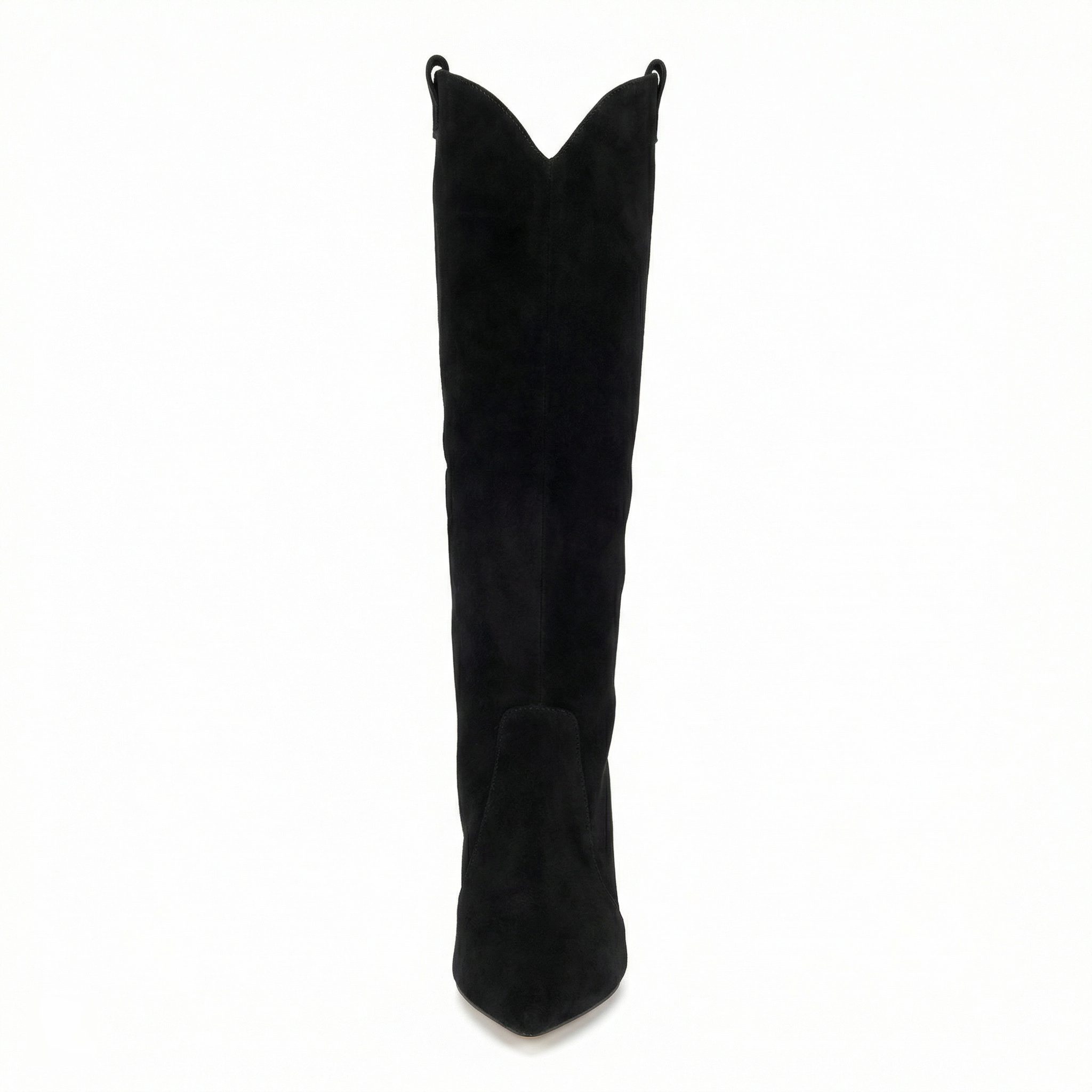Damen Spitze Zehenpartie Stilettoabsatz Stiefel - View 14