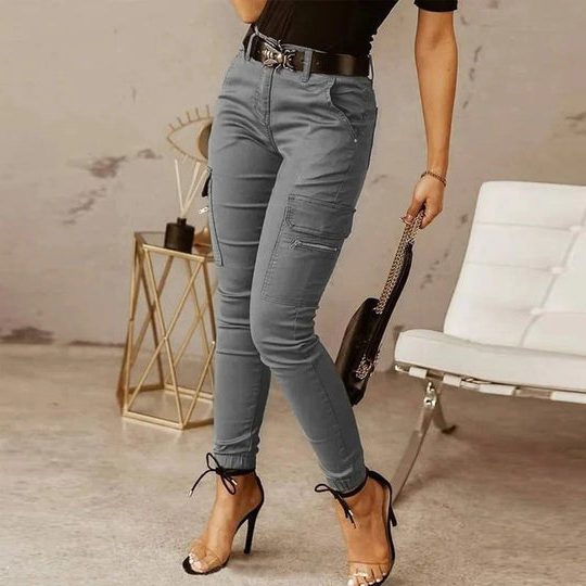 Damen Cargohose mit Taschen