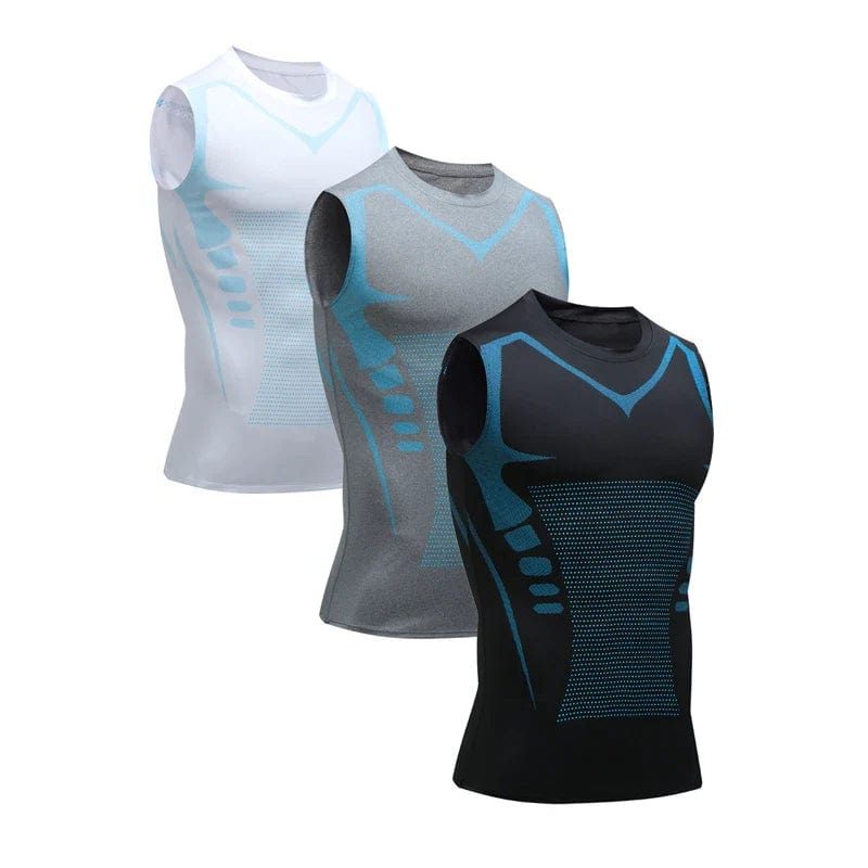Herren Figurformendes Tanktop aus Baumwolle