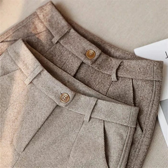 Damen Slim Fit Bleistifthose aus Mischgewebe - View 2
