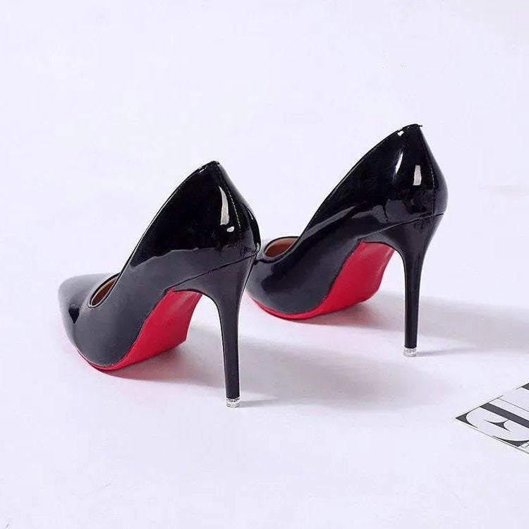 Damen Stilettoabsatz Pumps mit Spitzer Zehenpartie