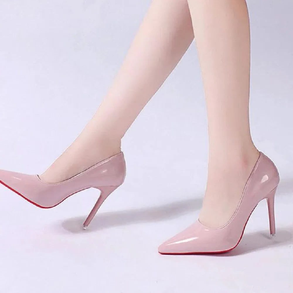 Damen Stilettoabsatz Pumps mit Spitzer Zehenpartie - View 5