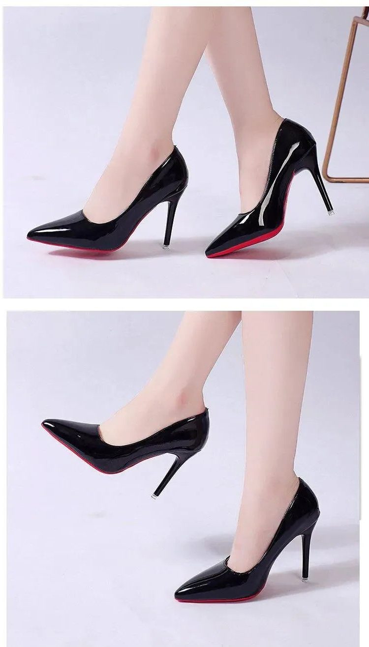Damen Stilettoabsatz Pumps mit Spitzer Zehenpartie - View 7
