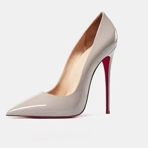 Damen Stilettoabsatz Pumps mit Spitzer Zehenpartie