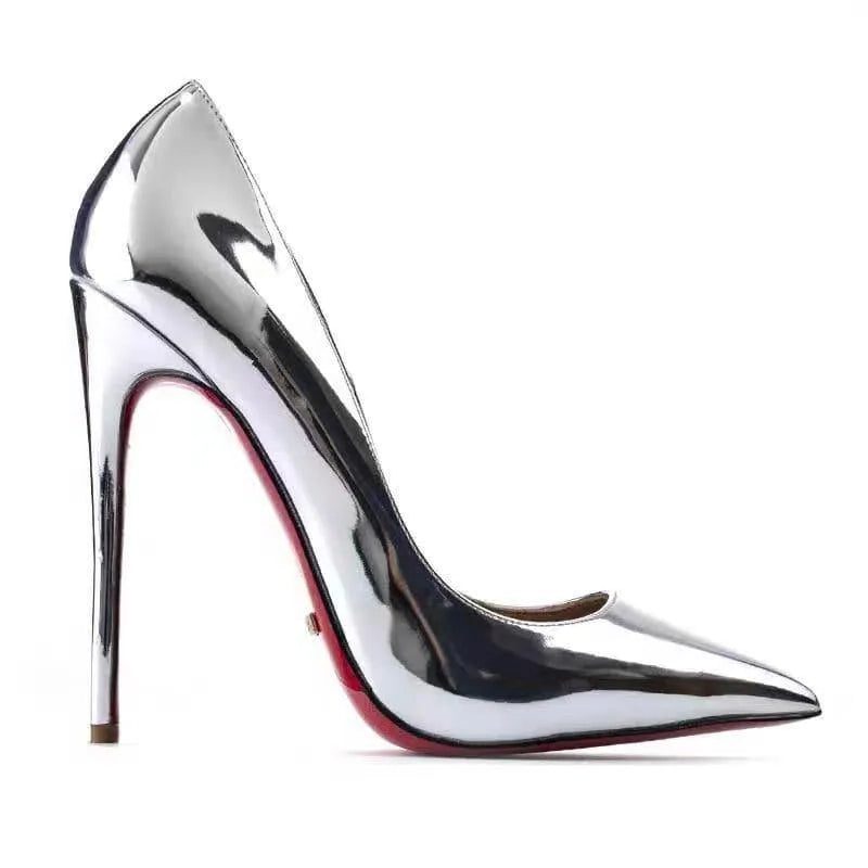 Damen Stilettoabsatz Pumps mit Spitzer Zehenpartie - View 8